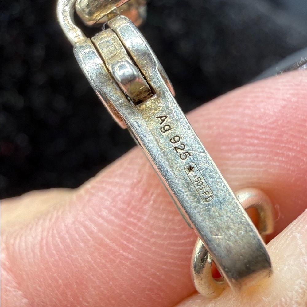 Gucci Authentic 925 Preloved. Interlocking Circle… - image 4